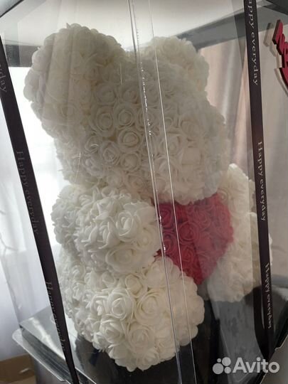 Мишка из роз