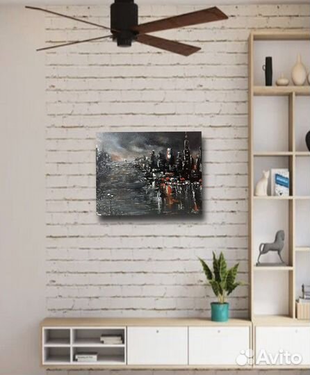 Картина маслом на холсте 