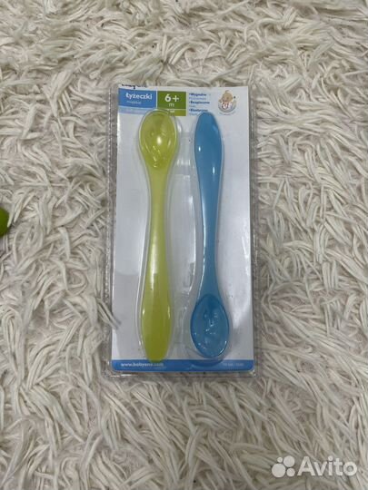 Набор столовых приборов детских ложки для прикорма