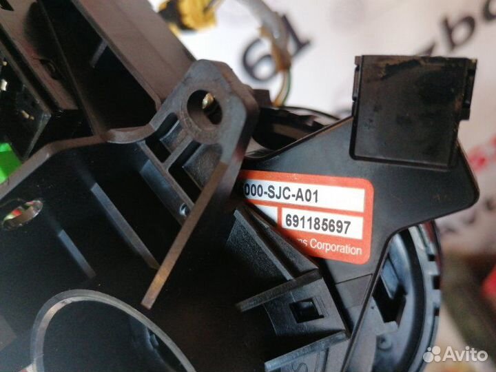 Подрулевой шлейф системы srs Acura Mdx 2 3.7 J37A1