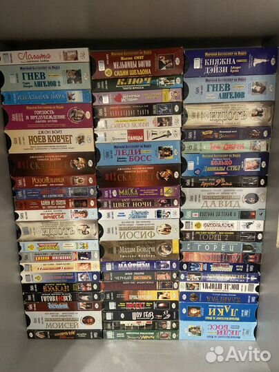 Видеокассеты vhs еа