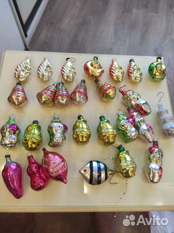 Елочные игрушки СССР