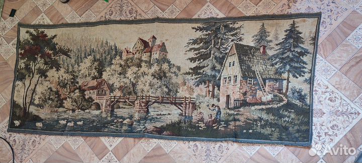 Картина коврик габелен СССР