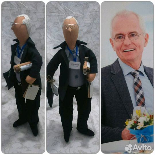 Интерьерная портретная кукла