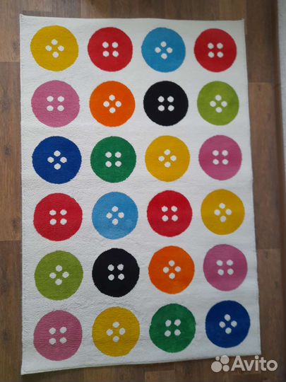 Ковёр IKEA Пуговки Пуговицы