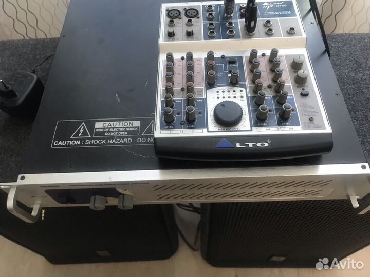 Концертный комплект звука