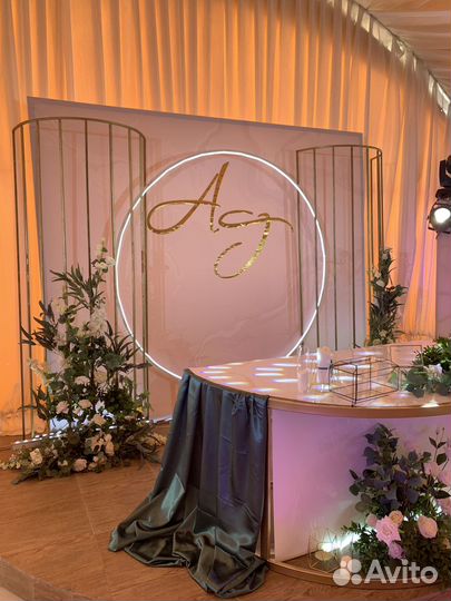 Свадебный декоратор, свадебное оформление зала