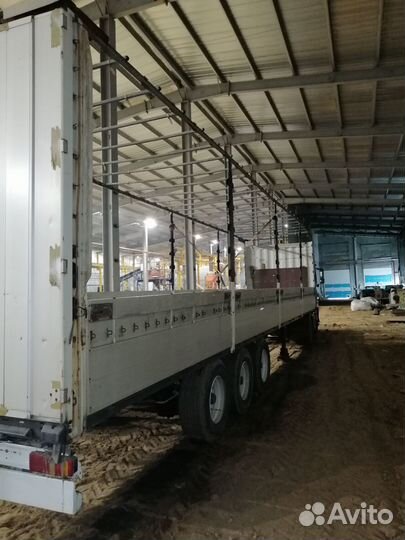 Продам каркас(штора) +ворота на прицеп krone