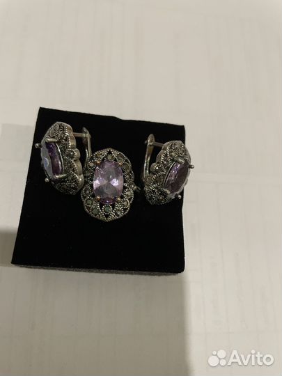 Комплект стальной серебро