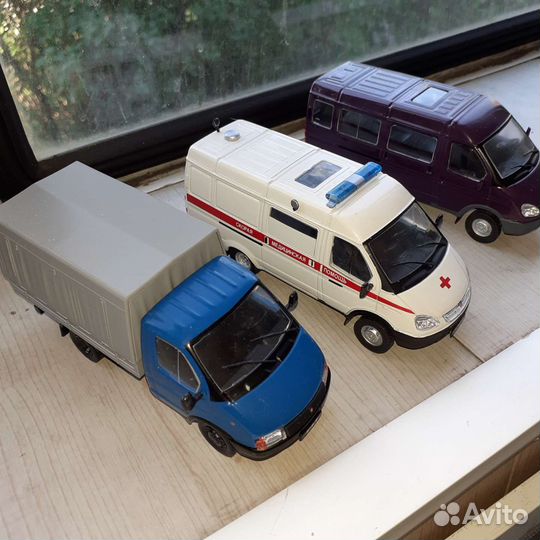 Модель 1:43 автомобилей Газель