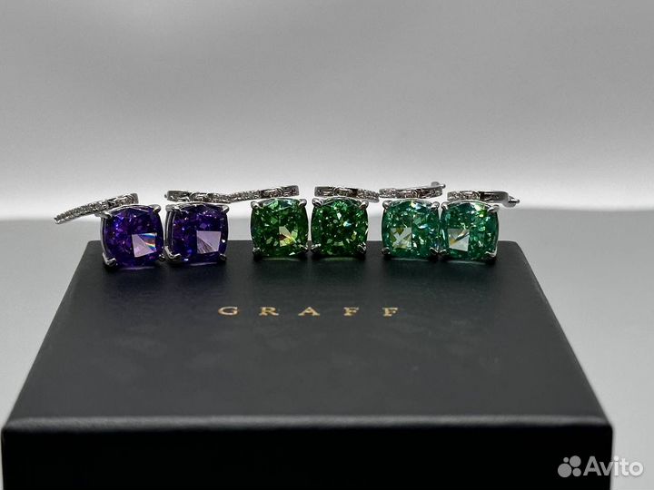 Серьги серебро