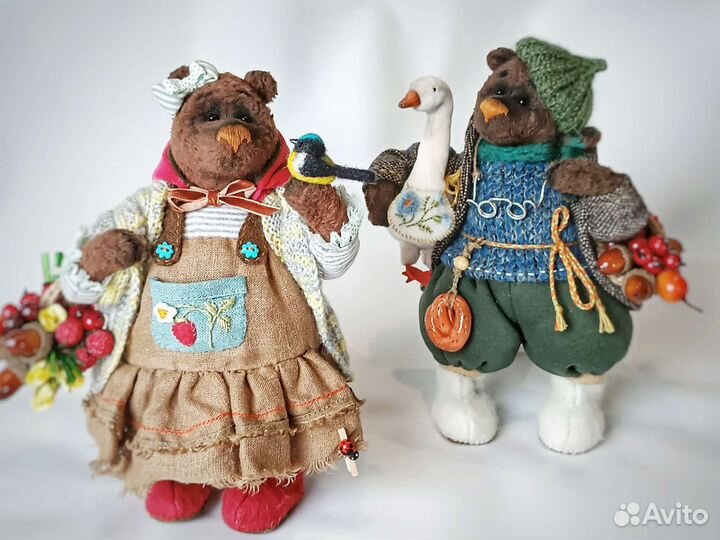 Пара мишек Тедди