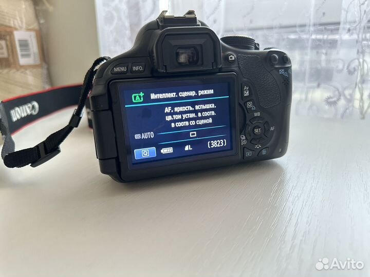 Зеркальный фотоаппарат canon eos 600d