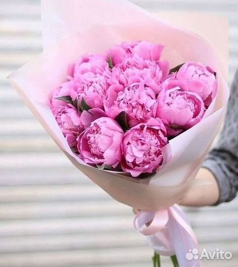 Пионы Букеты Цветы Доставка
