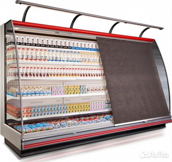 Ночные шторки для холодильных горок