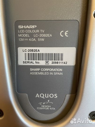 Телевизор sharp