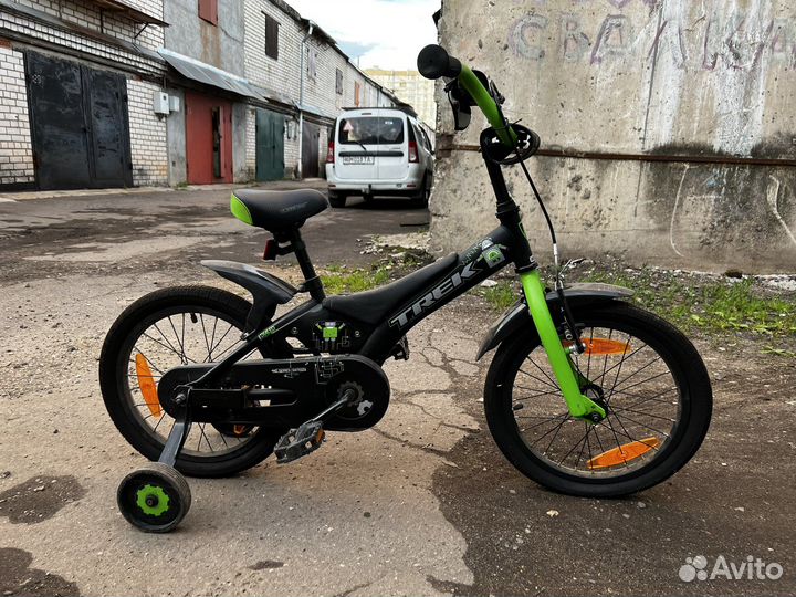 Детский велосипед trek jet 16