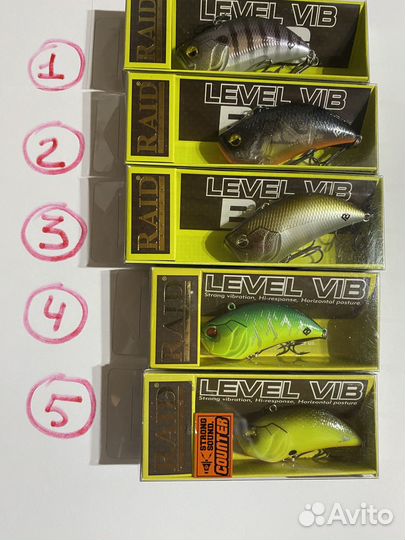 Воблеры/ратлины Raid,Jackall Оригиналы Япония