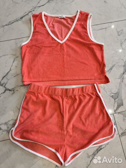 Костюм пляжный шорты майка Kendall&Kylie