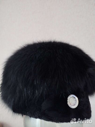 Берет женский меховой