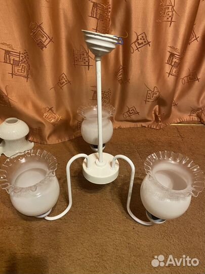 Люстра потолочная подвесная бу