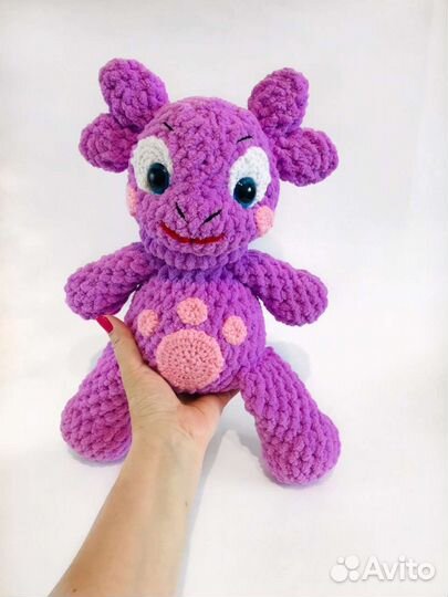 Мягкая игрушка лунтик, ручной работы