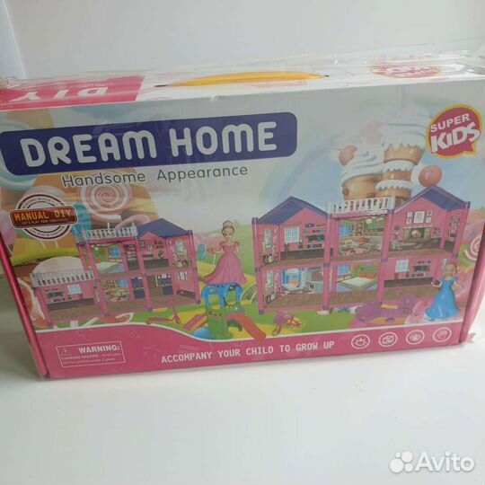 Домик для куклы новый