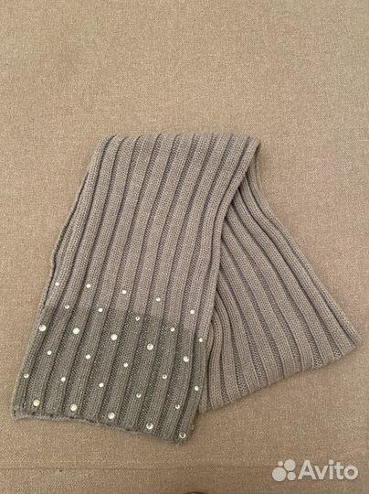 Шапка и шарф женский