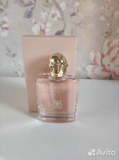 Trussardi delicate rose туалетная вода 30мл