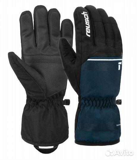 8,5) Перчатки горнолыжные reusch Snow King Black