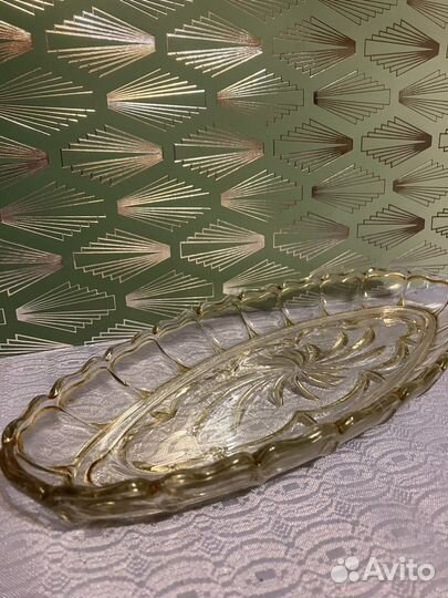 Блюдо для нарезки/селёдочница СССР