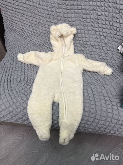 Теплые комбенизоны и костюм на девочку 68-86