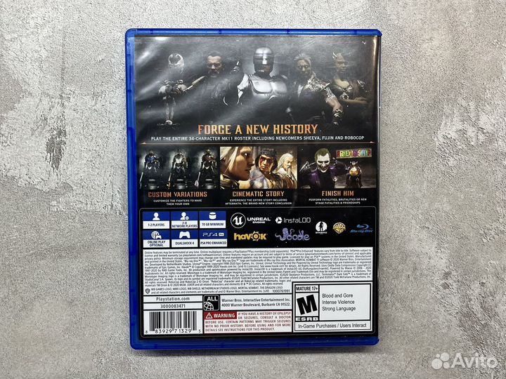 Диск PS4 Mortal Kombat 11: Aftermath Kollection