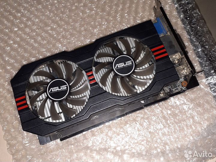 Видеокарта asus GTX650TI - 1GD5