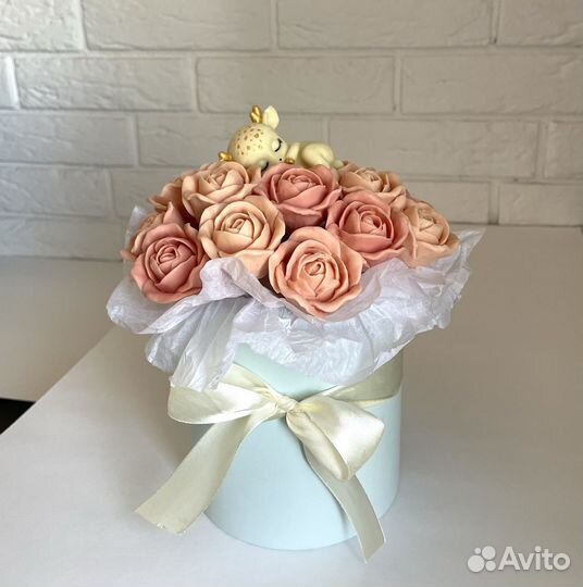 Букет из шоколадных цветов