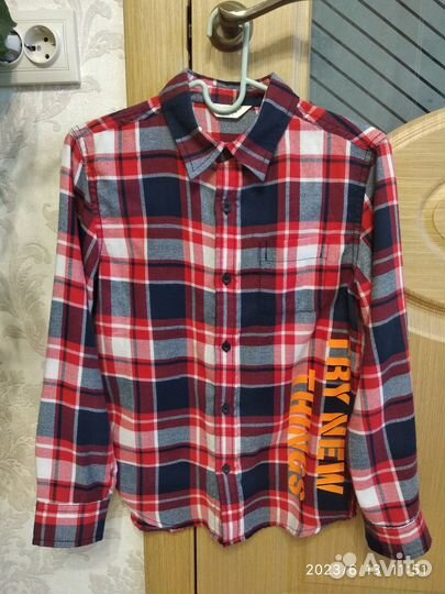 Рубашка для мальчика 140