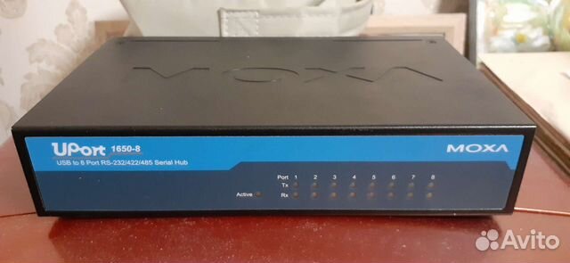 Преобразователь moxa uport 1650-8