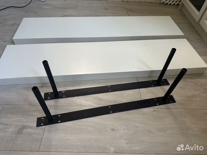 Полки IKEA Лакк 2шт