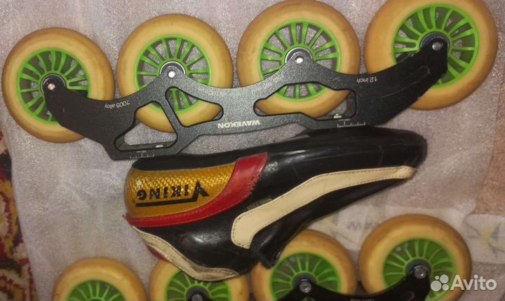 Конькобежные коньки viking