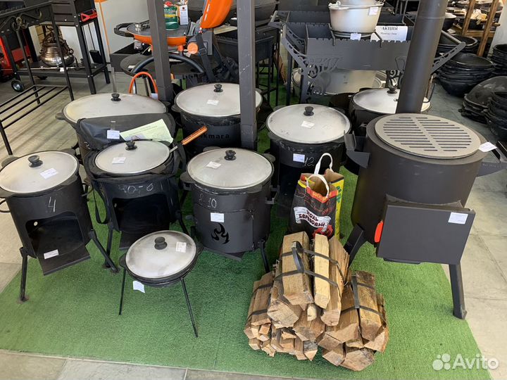 Комплекты Казан + Печь + шумовка