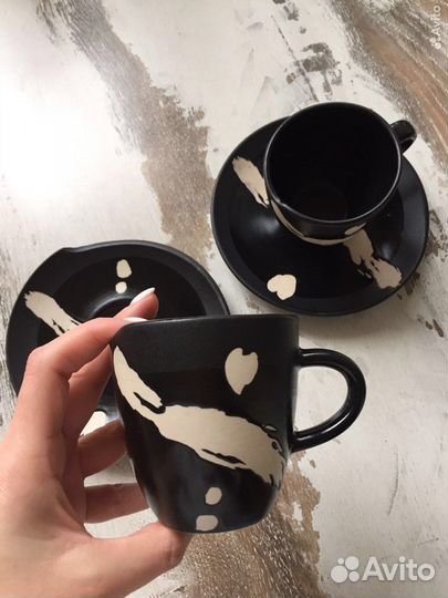 Чашка с блюдцем чайная пара