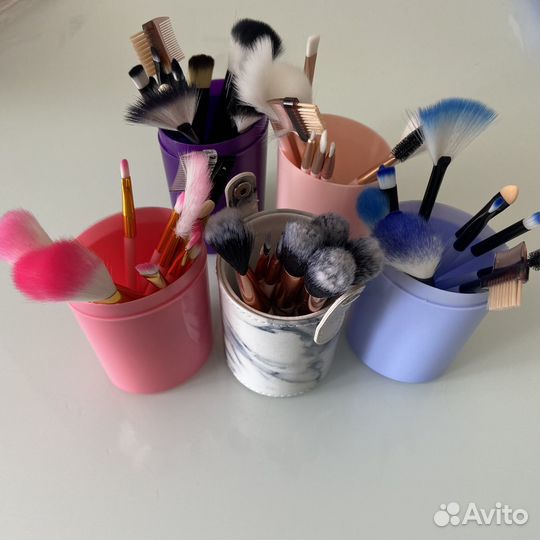 Кисти для макияжа набор новые