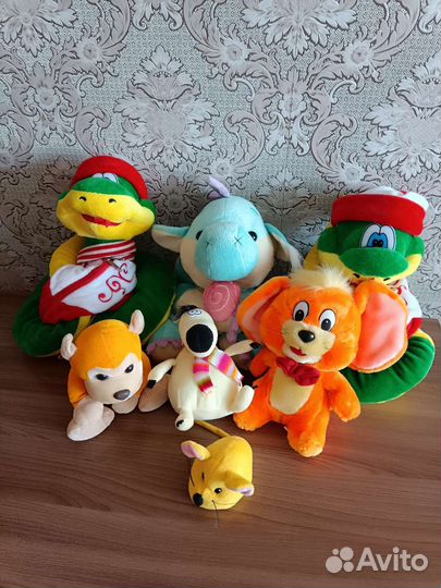 Мягкие игрушки пакетом