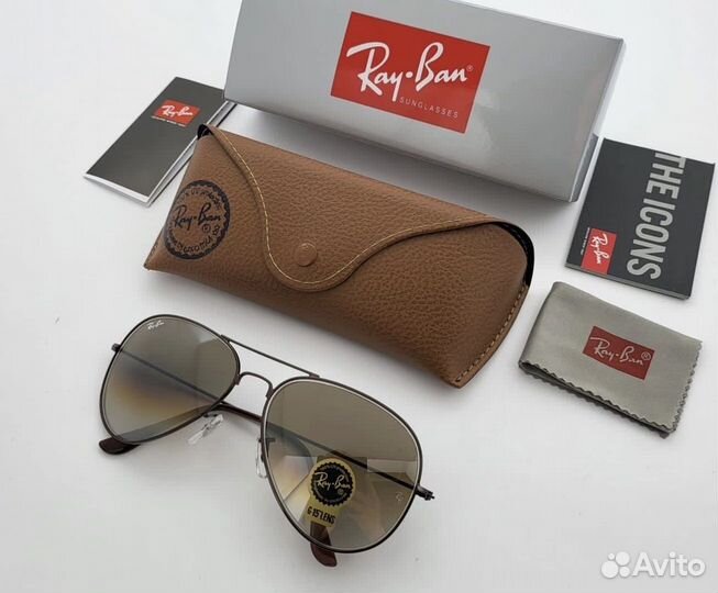 Очки ray ban aviator