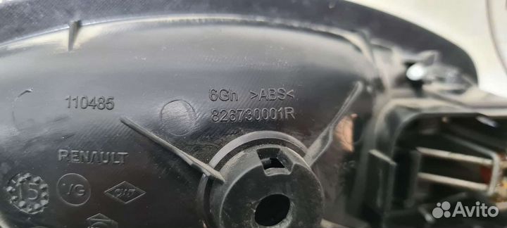Ручка внутренняя передняя левая renault fluence