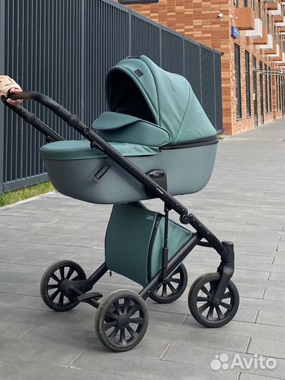 Коляска anex e type 2 в 1 aqua