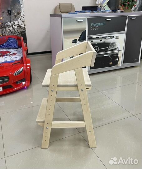 Стул детский растущий Крепыш (без покраски)