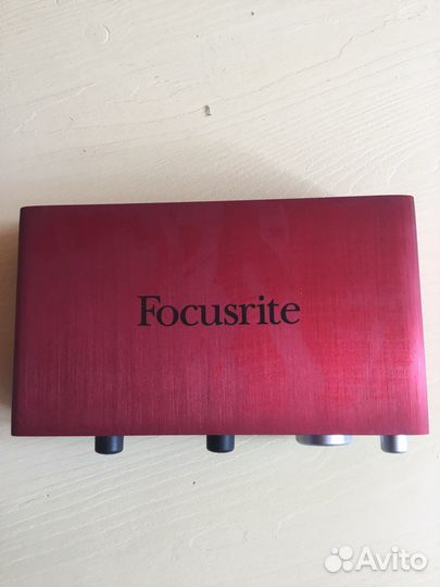 Внешняя аудиокарта Focusrite