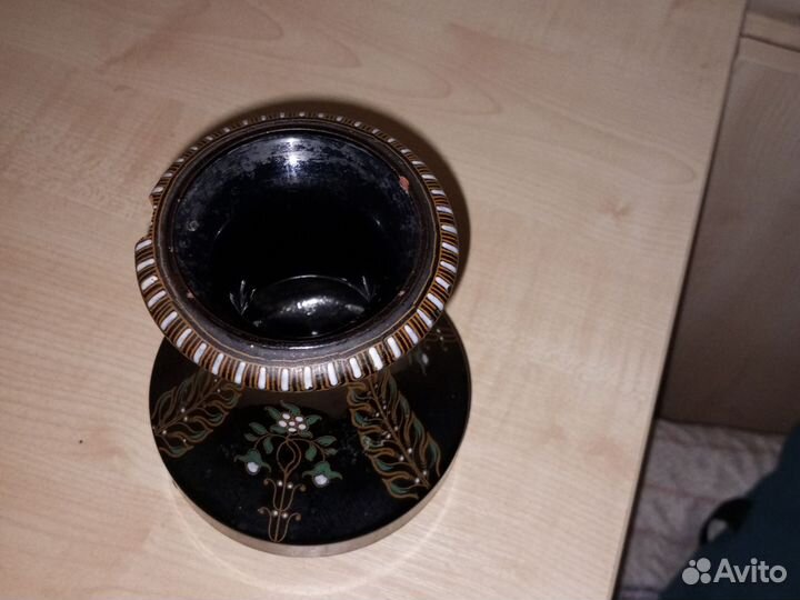 Ваза винтаж глина