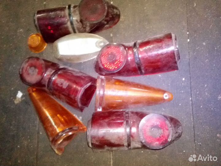 Плафоны задних фонарей.Москвич 408